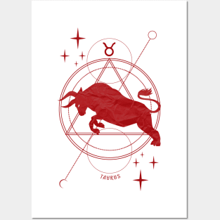 Zodiac, Taurus, Astrology, Star sign, Stars Posters and Art